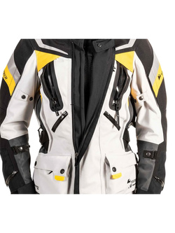 Kurtka motocyklowa tekstylna Touratech Companero Ultimate szaro-czarno-żółta