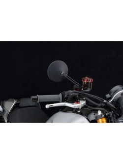 Lusterko motocyklowe Daytona D-Mirror-3 Round do montażu na końcu manetki czarne