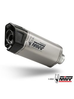 Tłumik motocyklowy Slip-On (SR-1) MIVV do Triumph Speed Triple 1200 RR / RS (21-) titanium
