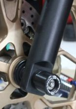 Slidery przedniego zawieszenia R&G Yamaha YZF-R25 (14-20)/ MT-25/ YZF-R3 (15-)/ MT-03 (16-) czarne