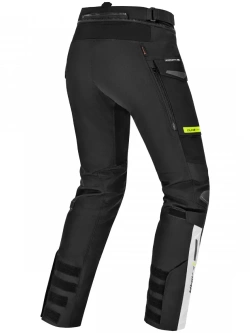 Spodnie motocyklowe damskie tekstylne Shima Dune fluo-czarne