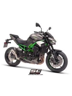 Tłumik motocyklowy SC-Project CR-T Kawasaki Z900 (25-) tytanowy [z osłoną termiczną]