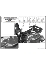 Stelaż kufrów bocznych Monokey Side K33 Kappa Suzuki DL 650 V-Strom (04-11)