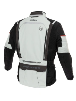 Kurtka motocyklowa damska tekstylna Buse Open Road III szaro-czarna