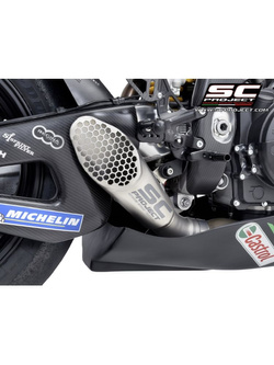 Tłumik motocyklowy SC-Project GP-22 Aprilia RSV 4 (21-) tytan
