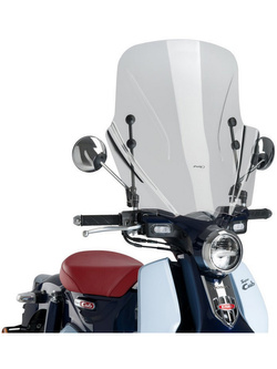 Owiewka do skutera PUIG T.X. Honda Super Cub C125 (19-25)/Supercup 125i C125 E4/E5 (18-23) przezroczysta