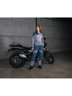 Koszula z ochraniaczami damska Knox Urbane Pro Move niebiesko-szara