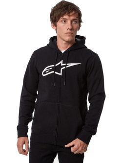 Bluza Alpinestars Ageless V3 zapinana na zamek, czarno-biała