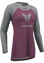 Bluza enduro damska Thor Ridemode fioletowo-szara