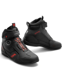 Buty motocyklowe Rebelhorn Spark 3 czarno-czerwone