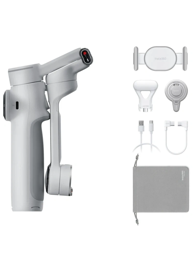 Gimbal Insta360 Flow 2 Pro Creator Bundle biały