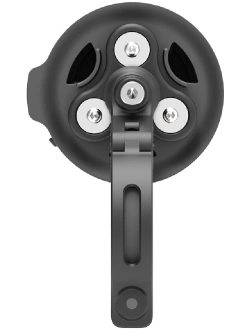 Uchwyt na telefon Outplorer QM01 Launch mocowany na kierownicę, z systemem amortyzacji