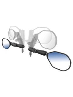 Zestaw lusterek motocyklowych RAM Tough-Mirror z długimi ramionami B, podstawami kulowymi i adapterami