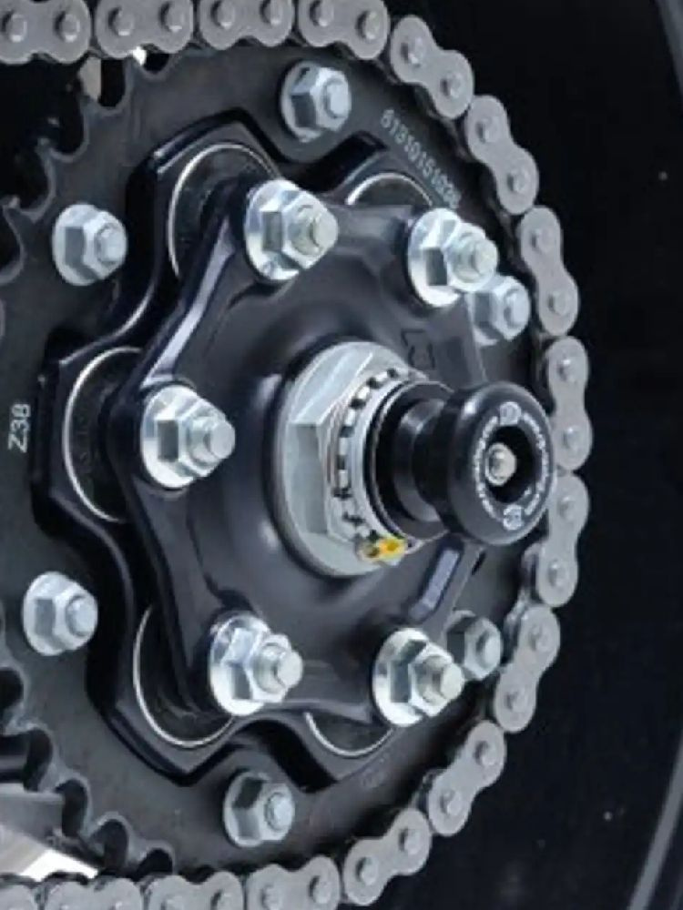 Slidery tylnej osi R&G do KTM 1290 Super Duke R /Super Duke 1290 GT (wszystkie roczniki) pomarańczowe