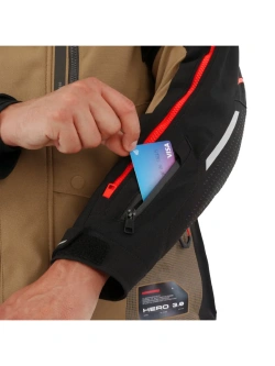 Kurtka motocyklowa tekstylna Shima Hero 3.0 G2 brązowa