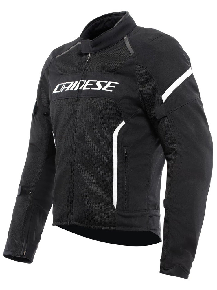 Kurtka motocyklowa tekstylna Dainese Air Frame 3 Tex czarno-biała