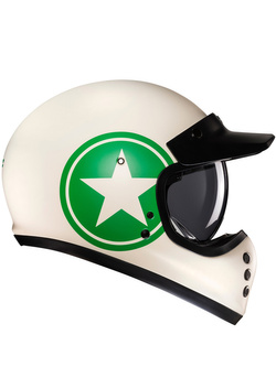 Kask integralny HJC V60 Nyx biało-zielony