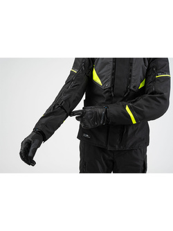 Kurtka motocyklowa tekstylna Shima Runner czarno-fluo