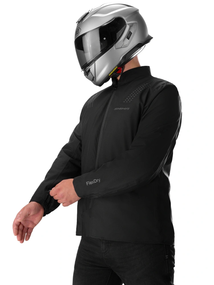 Kurtka motocyklowa tekstylna Shima Rush 3.0 Air G2 czarna