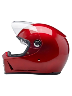 Kask integralny Biltwell Lane Splitter Solid czerwony
