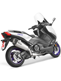 Pełny układ wydechowy Racing Line [Titanium + Carbon] Akrapović do Yamaha T-MAX [17-19]