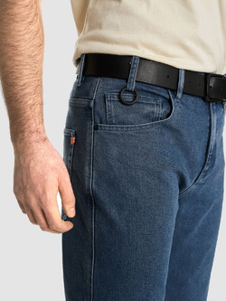 Jeansy motocyklowe Pando Moto James niebieskie