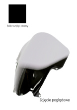 Szyba motocyklowa MRA Oryginalny kształt "O" Suzuki GSX 650 F (08-17)/ 1250 FA (10-16) czarna