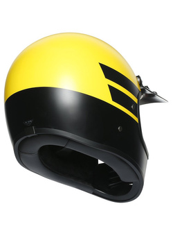 Kask integralny AGV X101 Dust żółto-czarny matowy