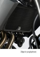 Osłona chłodnicy R&G aluminiowa do Kawasaki ER6F/ER6N (09-)/ Versys 650 (10-14) zielona