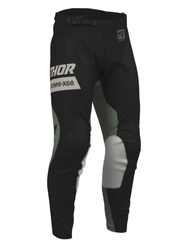 Spodnie cross Thor Launchmode Bleach czarne-camo