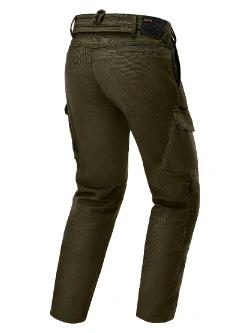 Jeansy motocyklowe Shima Recon zielone