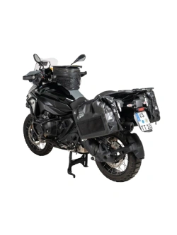 Zestaw dwóch sakw bocznych Touratech Extreme Edition Plug'n'Travel do kufrów Vario BMW R 1300 GS (23-) czarne [poj.: 2 x 40l]