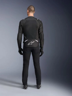 Kurtka motocyklowa tekstylna Alpinestars T-SPS Air V2 czarno-biała