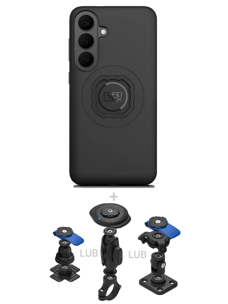 Zestaw 360 Quad Lock: etui MAG na telefon Samsung Galaxy S26 FE (magnetyczne) + wybrane komponenty