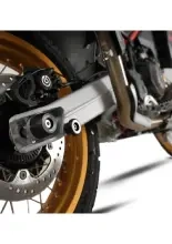 Slidery wahacza R&G Racing Aprilia Tuareg 660/ Rally (22-) z rolkami APEX Cotton Reels czarne