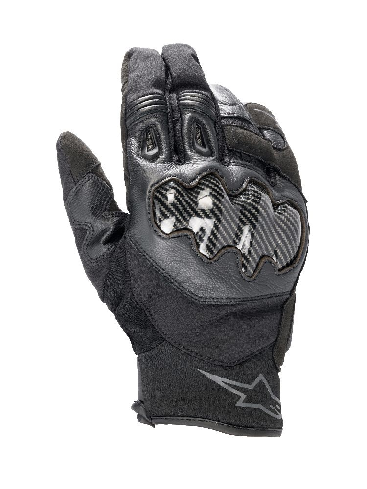 Rękawice motocyklowe skórzane Alpinestars Smx-1 czarne
