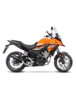Tłumik motocyklowy LeoVince Nero Honda CB 500 (16-18)/ CB 500X (17-18)/ CBR 500R (16-18) stalowy [bez homologacji]