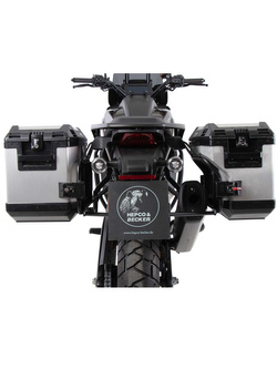 Zestaw: kufry boczne + stelaże Hepco&Becker Xplorer Cutout Harley Davidson Pan America 1250/Special (21-)/Pan America 1250 ST (25-)