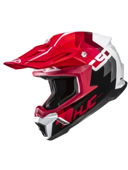 Kask enduro HJC C50 Primal czerwono-biały