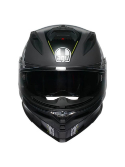 Kask integralny AGV K7 Kyber szaro-żółty