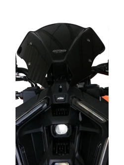 Szyba motocyklowa sportowa MRA "NSPM" KTM Duke 990 (24-) czarna 