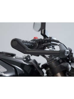 Osłony dźwigni z osłoną przed wiatrem Sw-Motech Honda CB650R (18-), CB500F (18-), CB500 Hornet (24-), Kawasaki Z650 (16-22)