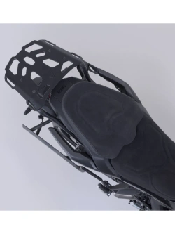 Zestaw: kufry boczne + kufer centralny TRAX ADV + stelaże SW-Motech Yamaha Tracer 7/ GT (RM55, RM56) (25-) srebrne [poj.: 2 x 45l + 38l]