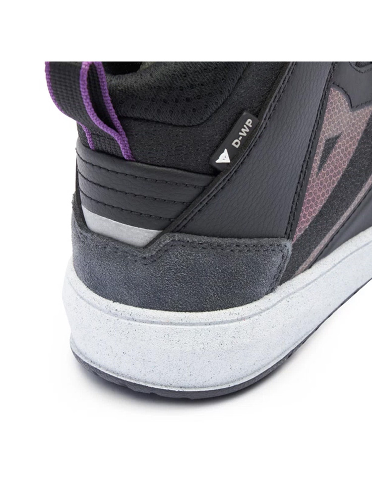 Buty motocyklowe damskie Dainese Suburb D-WP czarno-biało-fioletowe