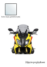 Szyba motocyklowa MRA Multi-X-Creen "MXC" BMW R 1200 RS [15-20] przeźroczysta