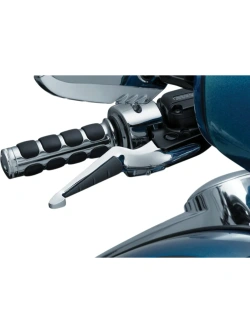 Dźwignie hamulca i sprzęgła Kuryakyn ISO Harley Davidson FL (14-16) (wybrane modele) srebrno-czarne