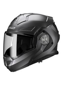 Kask szczękowy LS2 FF901 Advant X Solid titanium matowy