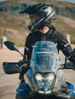 Kask adventure Nexx X.Lifecountry Westbound czarno-szary matowy