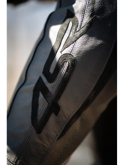 Kombinezon motocyklowy damski dwuczęściowy 4SR RR Black Series AR czarny