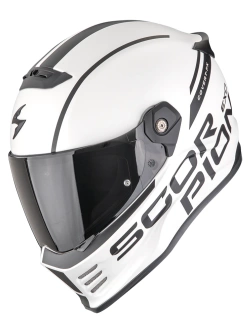 Kask integralny Scorpion Covert-FX Danko biało-czarny matowy